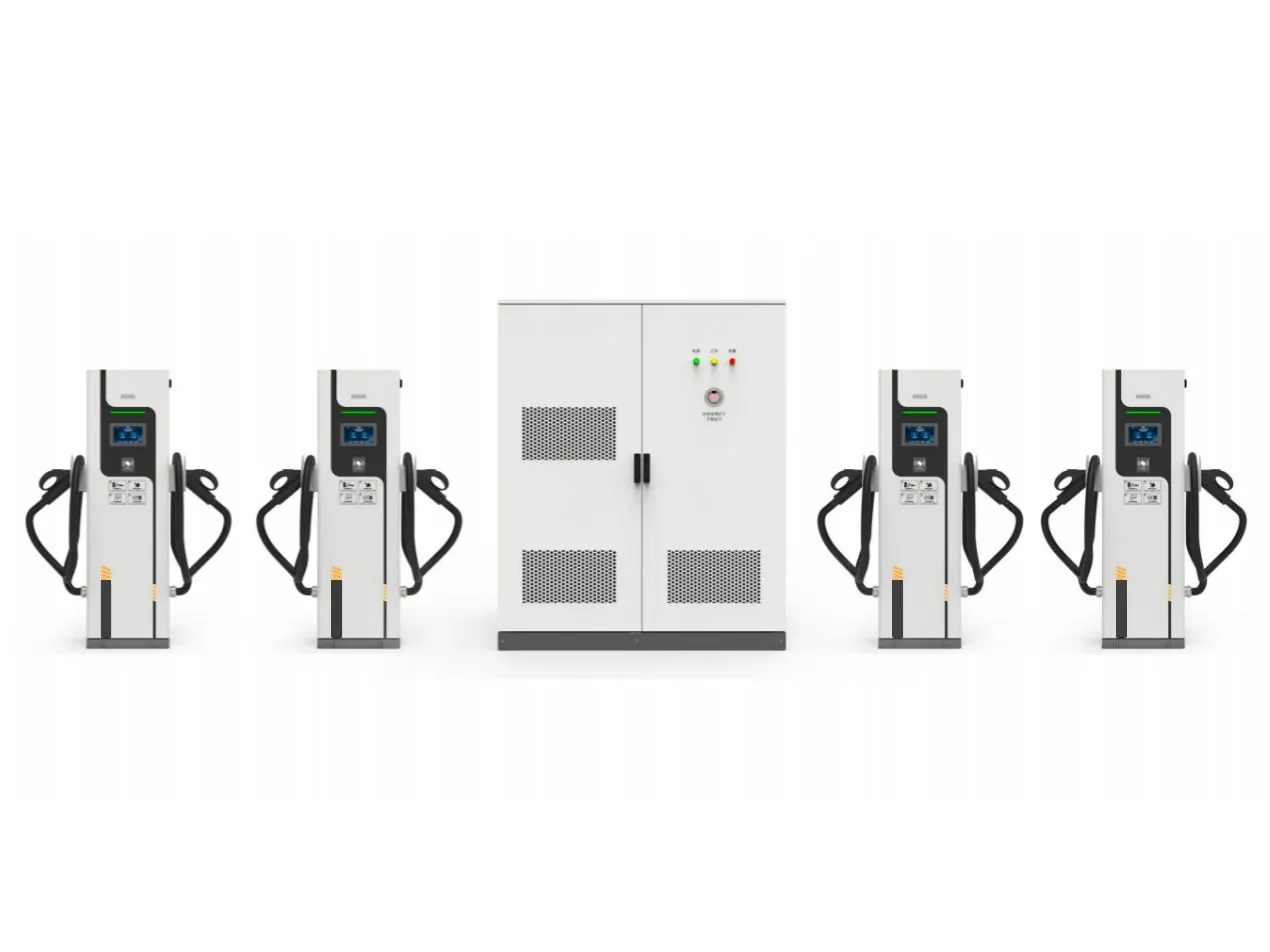 eectec EF11 直流充电堆，四个充电终端